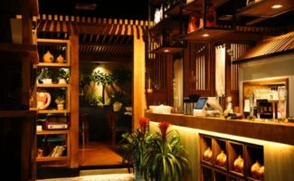 杭州绿茶万达店灯光设计在中餐服务中的匠心应用